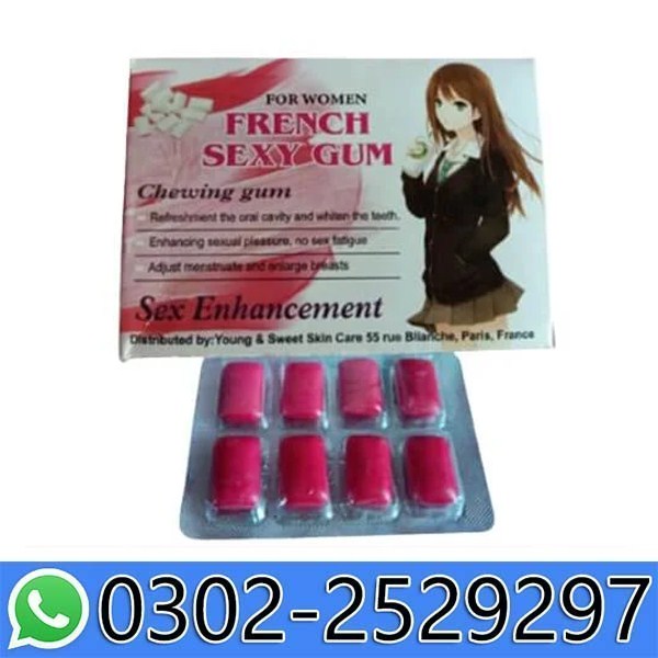 French Sexy Chewing Gum In Pakistan at | 0302-2529297 | For Girls if ...